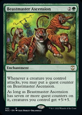 [283]【EN】獣使いの昇天/Beastmaster Ascension【NCC】[R][緑]