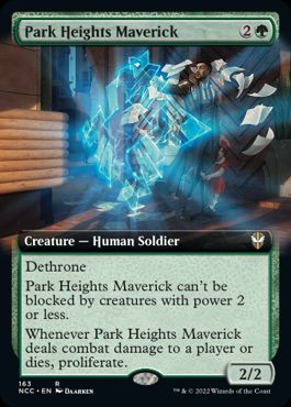 [163]【EN】■拡張アート■高街の異端者/Park Heights Maverick【NCC】[R][緑]