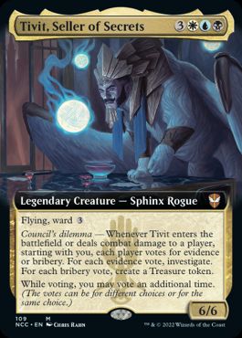[109]【EN】■拡張アート■秘密売り、ティヴィット/Tivit, Seller of Secrets【NCC】[M][多色]