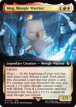 [179]【EN】■拡張アート■モーグリ族の戦士、モグ/Mog, Moogle Warrior【FIC】[R][多色]