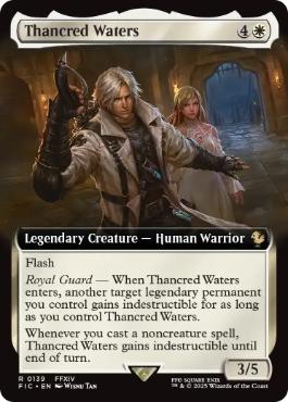 [139]【EN】【FOIL】■拡張アート■サンクレッド・ウォータース/Thancred Waters【FIC】[R][白]