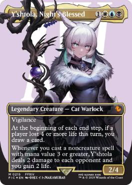 [215]【EN】【サージFOIL】■ボーダーレス■魔女、ヤ・シュトラ・ルル/Y'shtola, Night's Blessed【FIC】[M][多色]