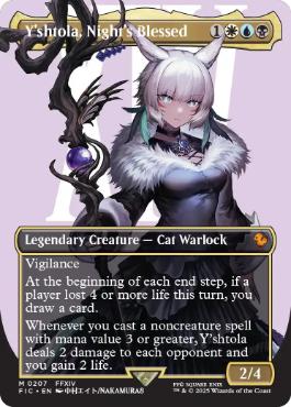 [207]【EN】【FOIL】■ボーダーレス■魔女、ヤ・シュトラ・ルル/Y'shtola, Night's Blessed【FIC】[M][多色]