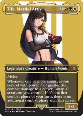 [214]【EN】【サージFOIL】■ボーダーレス■格闘家、ティファ/Tifa, Martial Artist【FIC】[M][多色]