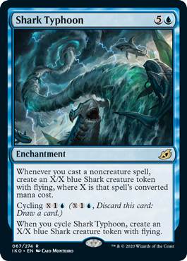 [067]【EN】【FOIL】サメ台風/Shark Typhoon【IKO】[R][青]