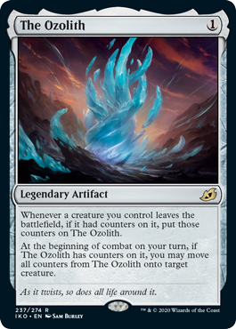 [237]【EN】【FOIL】オゾリス/The Ozolith【IKO】[R][茶]