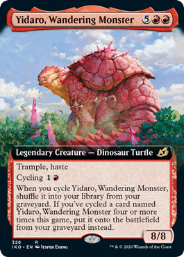 [326]【EN】■拡張アート■さまよう怪物、イダーロ/Yidaro, Wandering Monster【IKO】[R][赤]