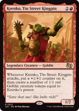 [572]【EN】ブリキ通りの重鎮、クレンコ/Krenko, Tin Street Kingpin【J25】[R][赤]