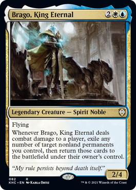 [082]【EN】永遠王、ブレイゴ/Brago, King Eternal【KHC】[R][多色]