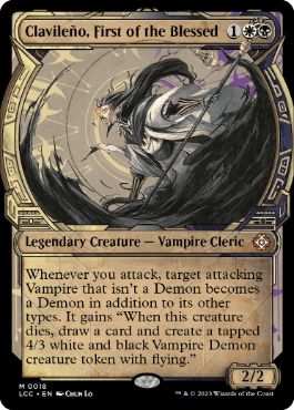 [018]【EN】【FOIL】■ショーケース■最初の福者、クラヴィレーニョ/Clavileño, First of the Blessed【LCC】[M][多色]