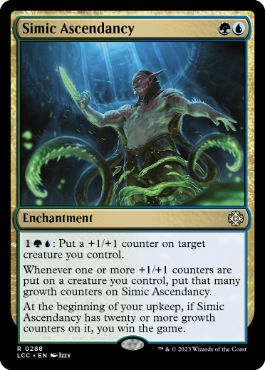 [288]【EN】シミックの隆盛/Simic Ascendancy【LCC】[R][多色]