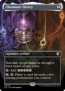 [107]【EN】【FOIL】■ボーダーレス■彩色の宇宙儀/Chromatic Orrery【LCC】[M][茶]