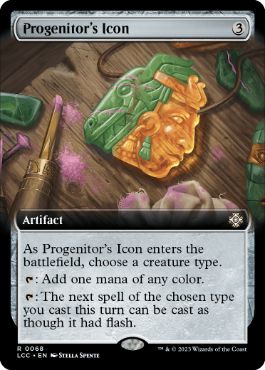 [068]【EN】■拡張アート■太祖の象徴/Progenitor's Icon【LCC】[R][茶]