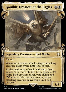 [417]【EN】■ショーケース■最強の大鷲、グワイヒア/Gwaihir, Greatest of the Eagles【LTC】[R][白]