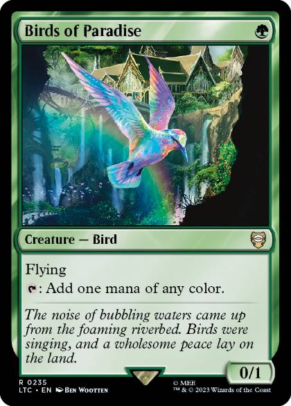 [235]【EN】極楽鳥/Birds of Paradise【LTC】[R][緑]