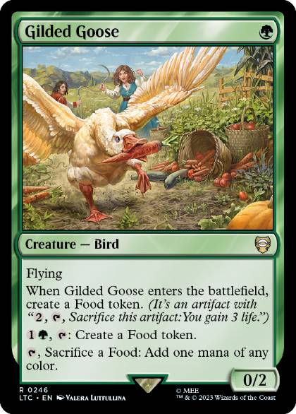 [246]【EN】金のガチョウ/Gilded Goose【LTC】[R][緑]