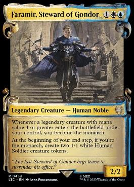 [458]【EN】■ショーケース■ゴンドールの執政、ファラミア/Faramir, Steward of Gondor【LTC】[R][多色]