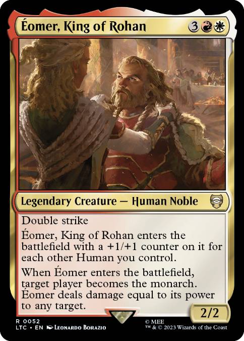 [052]【EN】ローハンの王、エオメル/Éomer, King of Rohan【LTC】[R][多色]