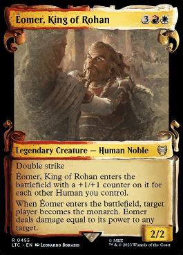 [455]【EN】■ショーケース■ローハンの王、エオメル/Éomer, King of Rohan【LTC】[R][多色]