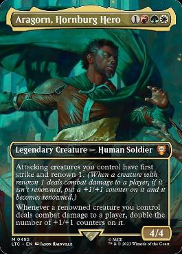 [492]【EN】■ボーダーレス■Aragorn, Hornburg Hero【LTC】[M][多色]