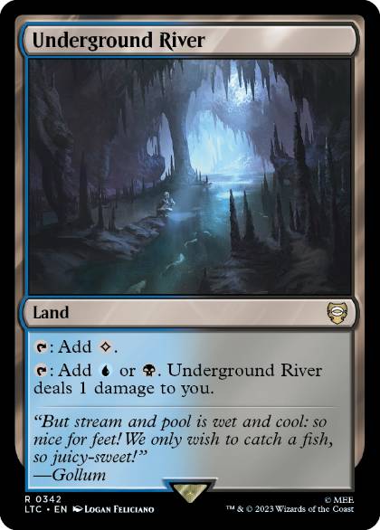 [342]【EN】地底の大河/Underground River【LTC】[R][土地]