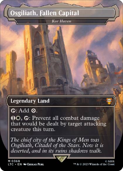 [368]【EN】【FOIL】コーの安息所/Kor Haven【LTC】[M][土地]
