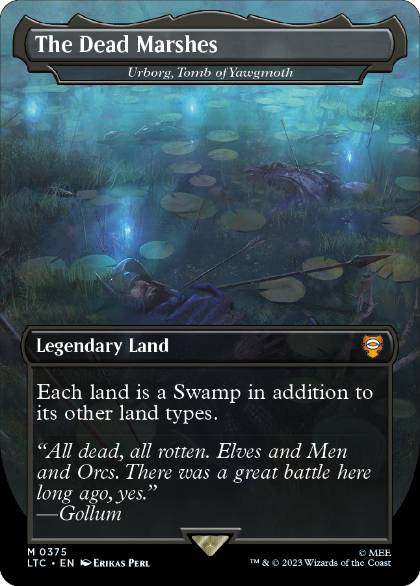 [375]【EN】【FOIL】ヨーグモスの墳墓、アーボーグ/Urborg, Tomb of Yawgmoth【LTC】[M][土地]