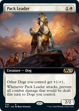 [345]【EN】■拡張アート■群れを導くもの/Pack Leader【M21】[R][白]