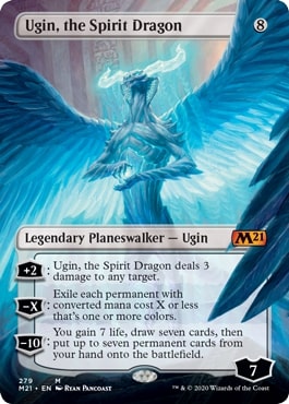 [279]【EN】【FOIL】■ボーダーレス■精霊龍、ウギン/Ugin, the Spirit Dragon【M21】[M][無]