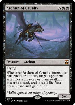 [197]【EN】残虐の執政官/Archon of Cruelty【M3C】[M][黒]