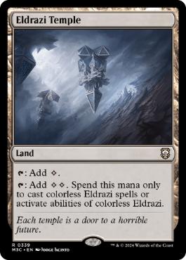 [339]【EN】エルドラージの寺院/Eldrazi Temple【M3C】[R][土地]