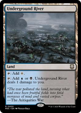 [400]【EN】地底の大河/Underground River【M3C】[R][土地]