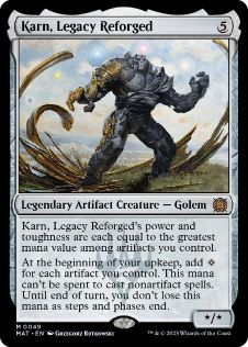 [049]【EN】再鍛されたレガシー、カーン/Karn, Legacy Reforged【MAT】[M][茶]