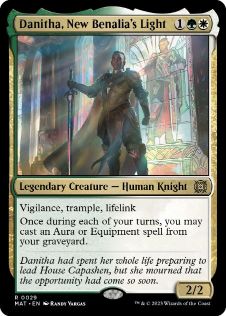 [029]【EN】【FOIL】新ベナリアの光、ダニサ/Danitha, New Benalia's Light【MAT】[R][多色]