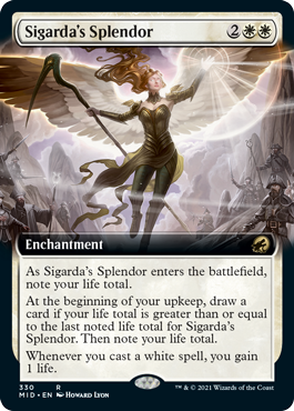 [330]【EN】■拡張アート■シガルダの輝き/Sigarda's Splendor【MID】[R][白]