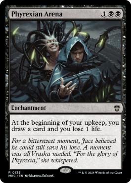 [133]【EN】ファイレクシアの闘技場/Phyrexian Arena【MKC】[R][黒]