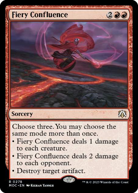 [278]【EN】焦熱の合流点/Fiery Confluence【MOC】[R][赤]