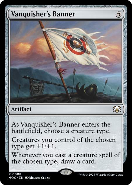 [388]【EN】勝者の戦旗/Vanquisher's Banner【MOC】[R][茶]
