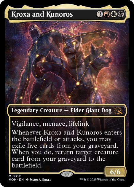 [312]【EN】【FOIL】■ショーケース■クロクサとクノロス/Kroxa and Kunoros【MOM】[M][多色]