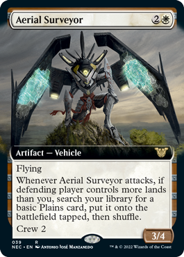 [039]【EN】■拡張アート■天駆ける偵察機/Aerial Surveyor【NEC】[R][白]