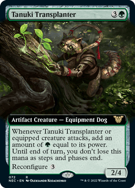 [072]【EN】■拡張アート■狸の移植者/Tanuki Transplanter【NEC】[R][緑]