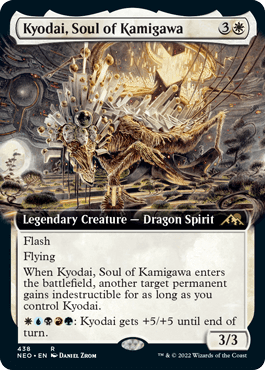 [438]【EN】■拡張アート■神河の魂、香醍/Kyodai, Soul of Kamigawa【NEO】[R][白]
