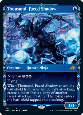 [337]【EN】■ショーケース■千の顔の影/Thousand-Faced Shadow【NEO】[R][青]