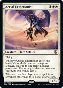 [011]【EN】天駆ける恐喝者/Aerial Extortionist【NCC】[R][白]