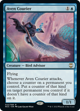 [022]【EN】エイヴンの急使/Aven Courier【NCC】[R][青]