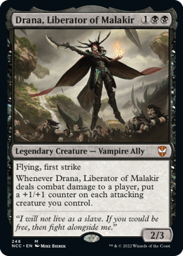 [248]【EN】マラキールの解放者、ドラーナ/Drana, Liberator of Malakir【NCC】[M][黒]