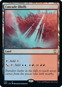 [390]【EN】滝の断崖/Cascade Bluffs【NCC】[R][土地]