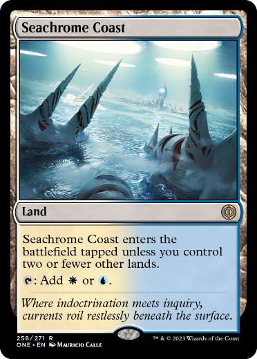 [258]【EN】金属海の沿岸/Seachrome Coast【ONE】[R][土地]
