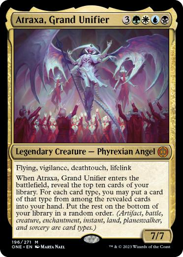 [196]【EN】【FOIL】偉大なる統一者、アトラクサ/Atraxa, Grand Unifier【ONE】[M][多色]