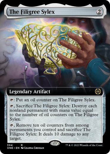 [394]【EN】■拡張アート■金線の酒杯/The Filigree Sylex【ONE】[R][茶]